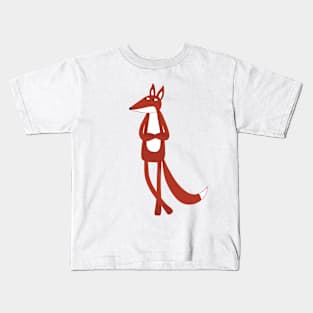 Fox with Attitude Kids T-Shirt